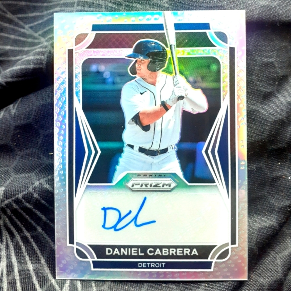 Daniel Cabrera Silver Prizm Auto